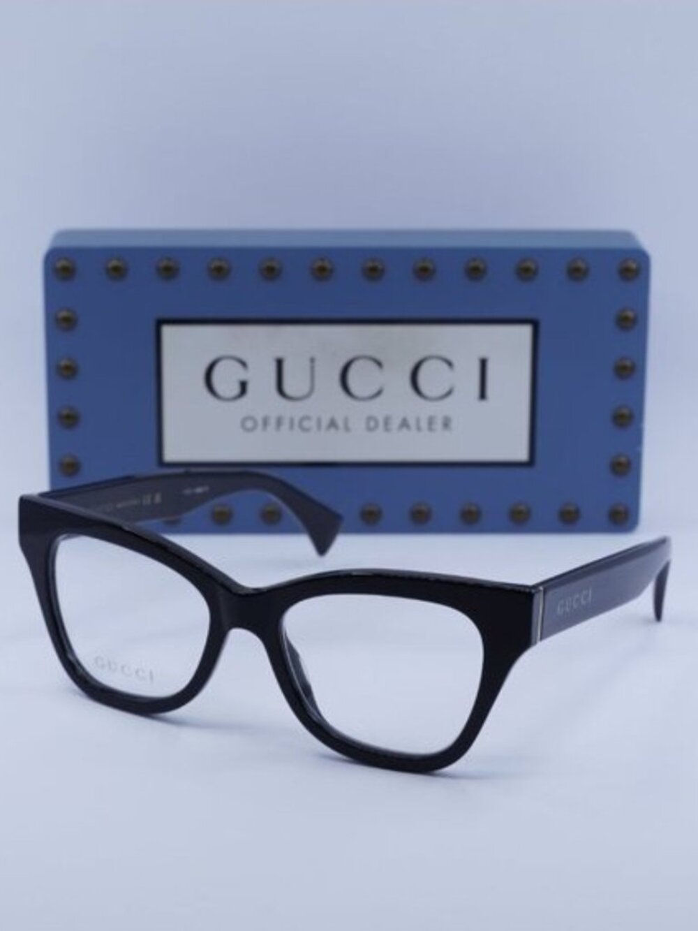Gucci GG1133O 001 Cat Eye 52mm Eyeglasses - Black